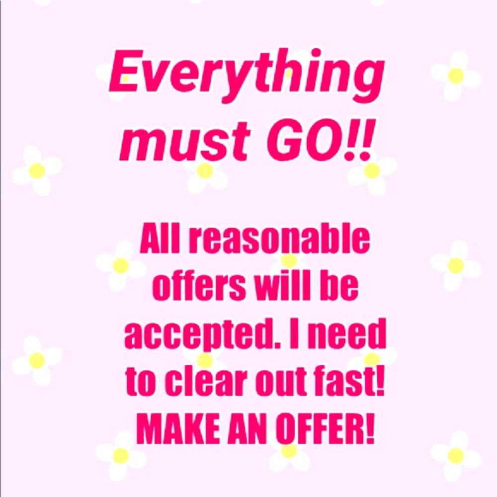 Moving sale! All offers accepted